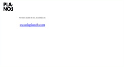 Desktop Screenshot of espacioplanob.com